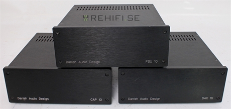 Danish Audio Design DAC10, CAP10, PSU10