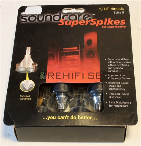 Soundcare Superspikes  5/16" Thread