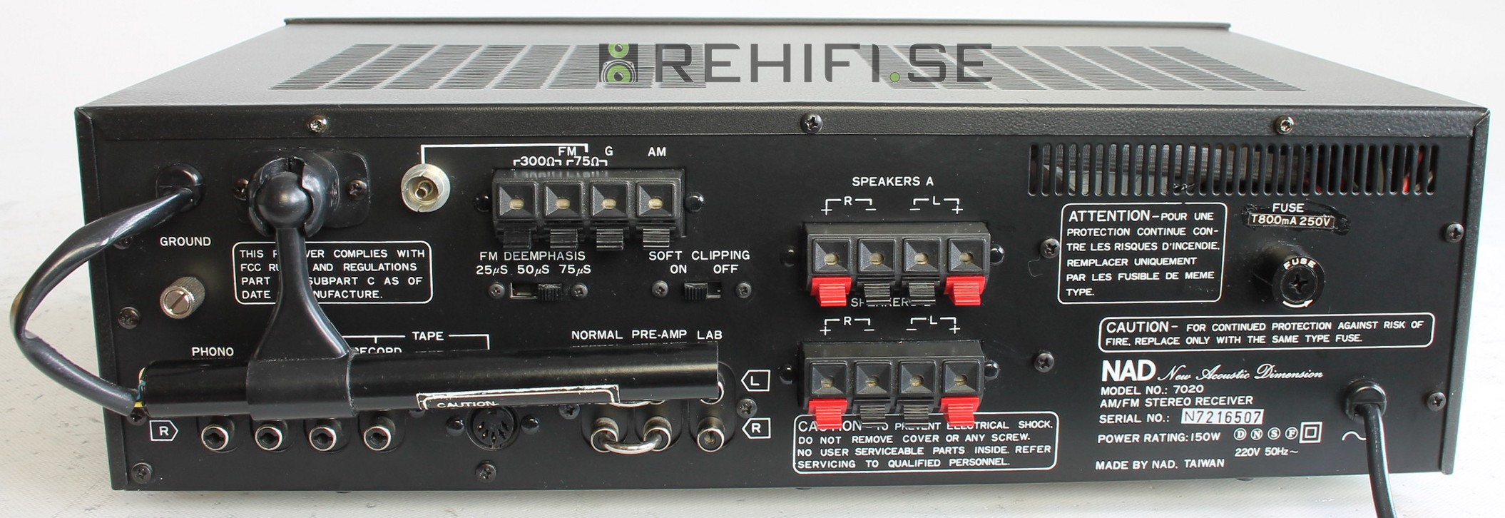 NAD 7020 begagnad receiver från Rehifi