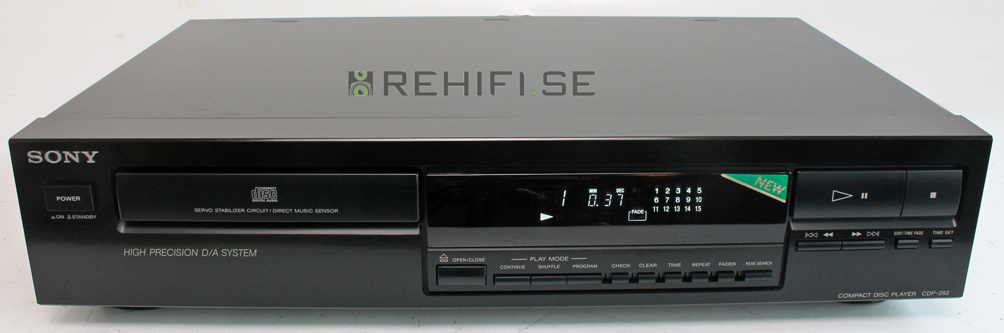 Rose level appeal Sony CDP-292 begagnad CD spelare från Rehifi