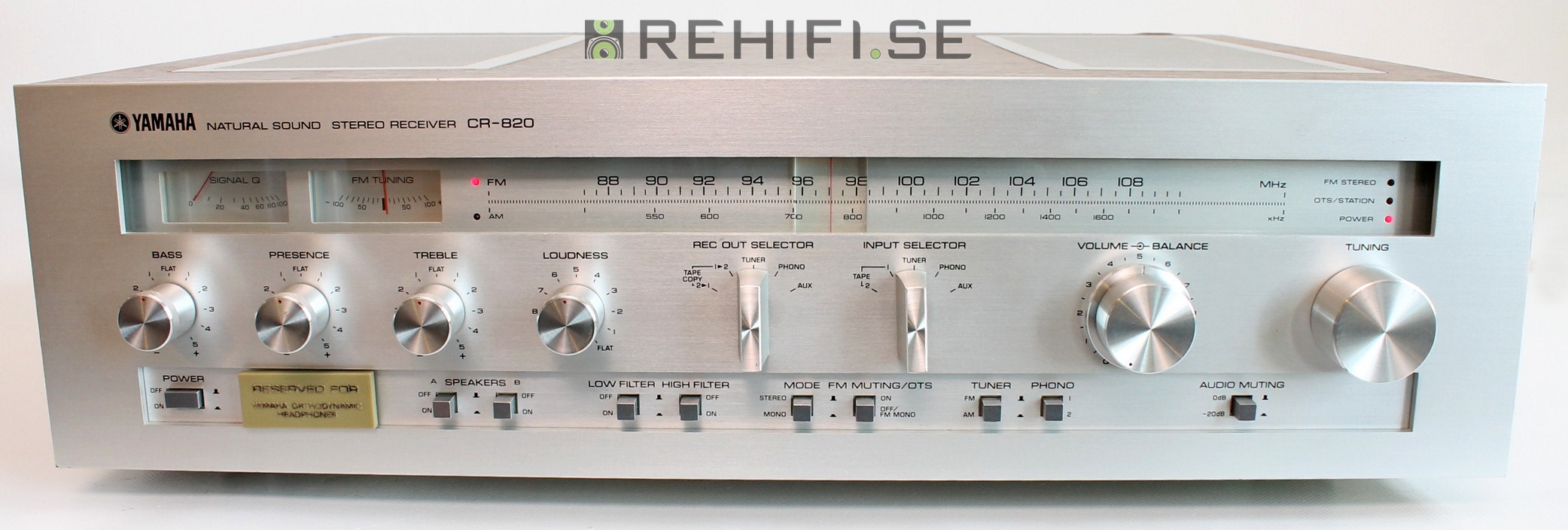Yamaha CR-820 begagnad receiver från Rehifi